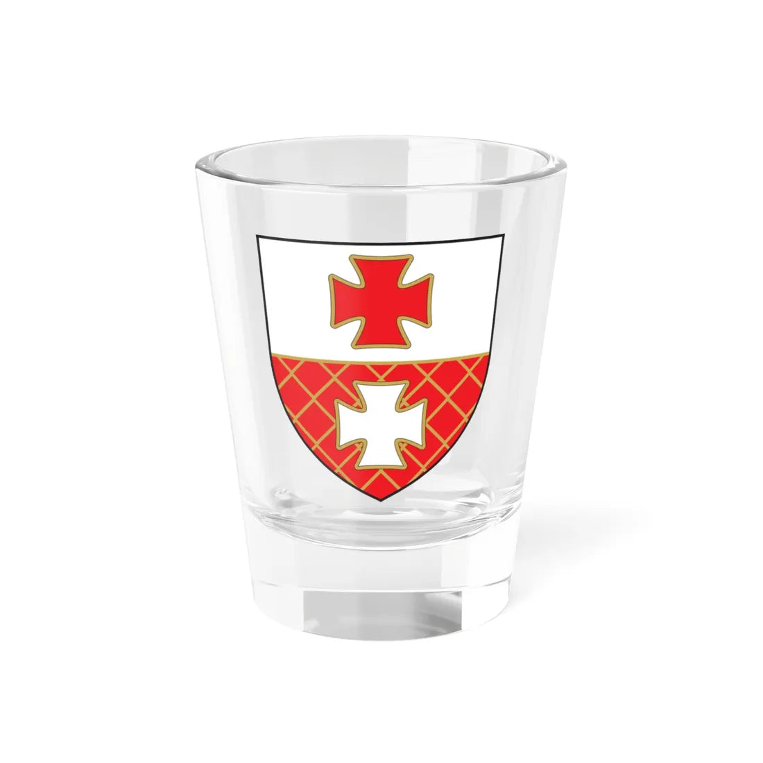 POL Elbląg COA (Poland) (Coat of Arms) Shot Glass 1.5oz 1.5oz - Go Mug Yourself