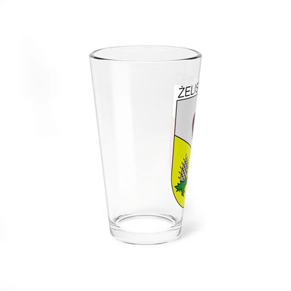 POL Żelistrzewo COA (Poland) (Coat of Arms) Pint Glass 16oz - Go Mug Yourself