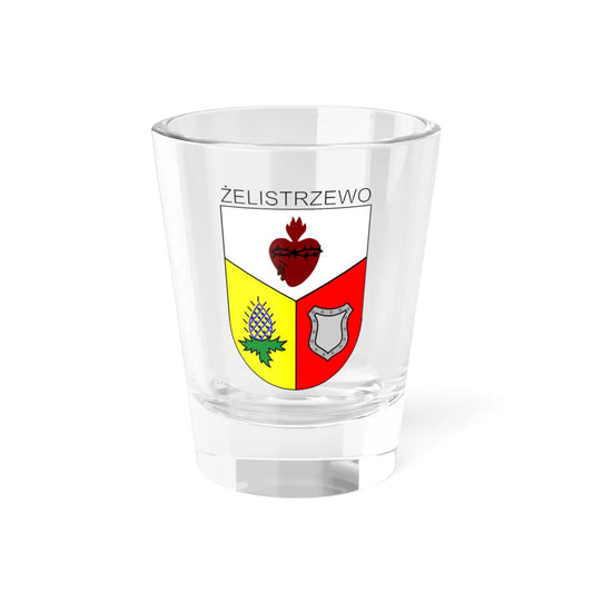 POL Żelistrzewo COA (Poland) (Coat of Arms) Shot Glass 1.5oz 1.5oz - Go Mug Yourself