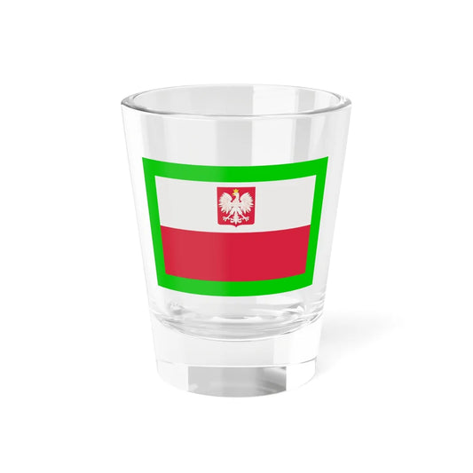 POL Flag Border Guard (Poland) Shot Glass 1.5oz 1.5oz - Go Mug Yourself