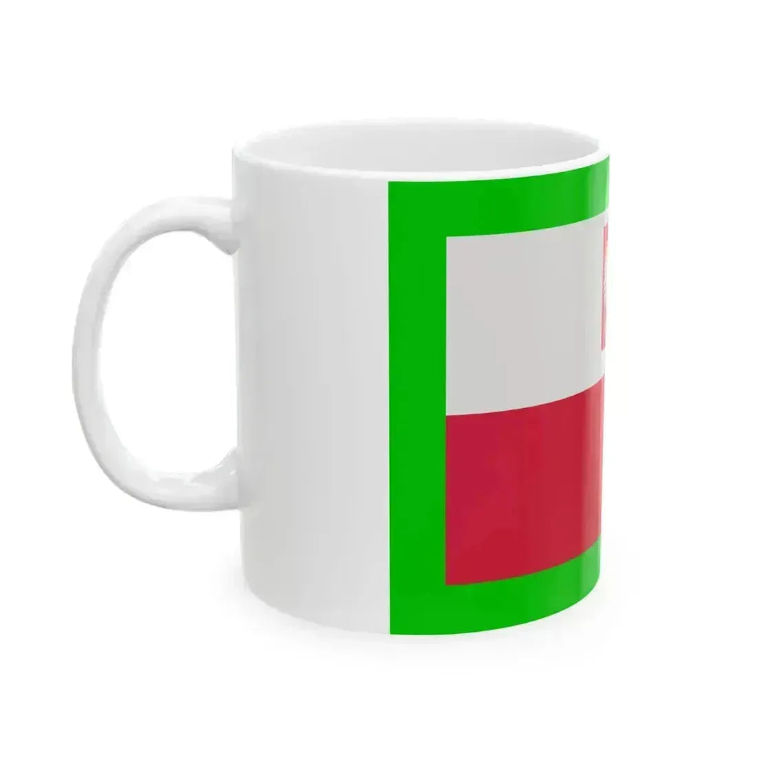 POL Flag Border Guard (Poland) White Coffee Mug - Go Mug Yourself