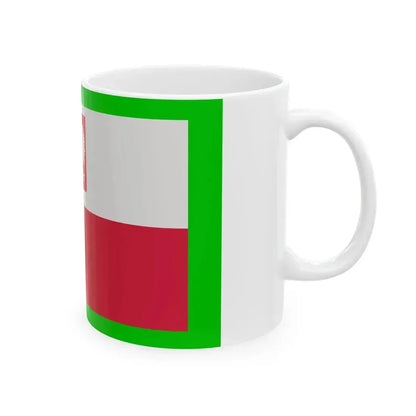 POL Flag Border Guard (Poland) White Coffee Mug - Go Mug Yourself