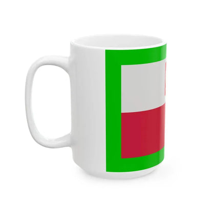 POL Flag Border Guard (Poland) White Coffee Mug - Go Mug Yourself