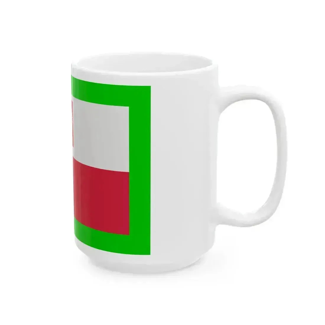 POL Flag Border Guard (Poland) White Coffee Mug - Go Mug Yourself