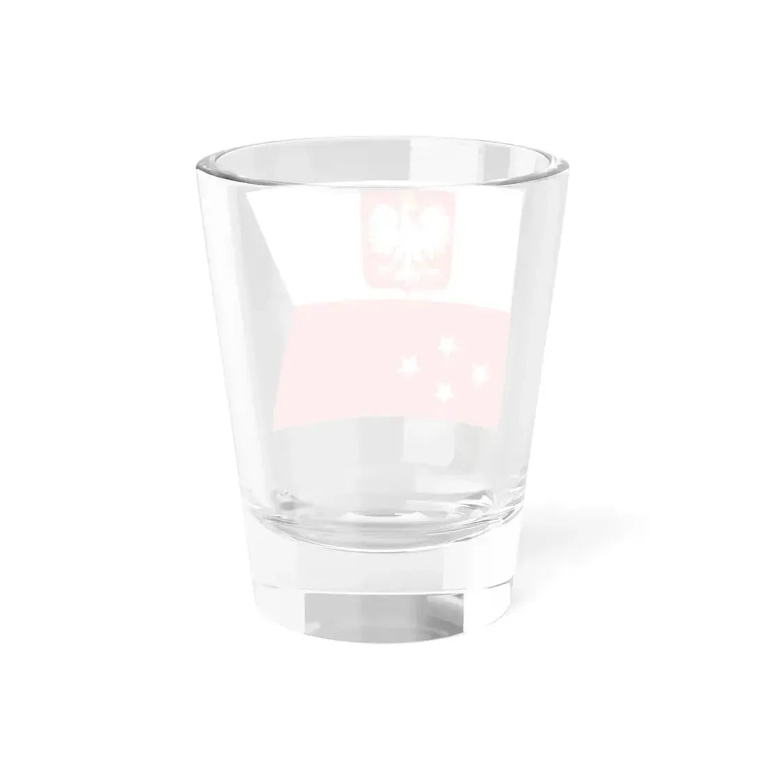 POL Flaga Admirał (Poland) Shot Glass 1.5oz - Go Mug Yourself