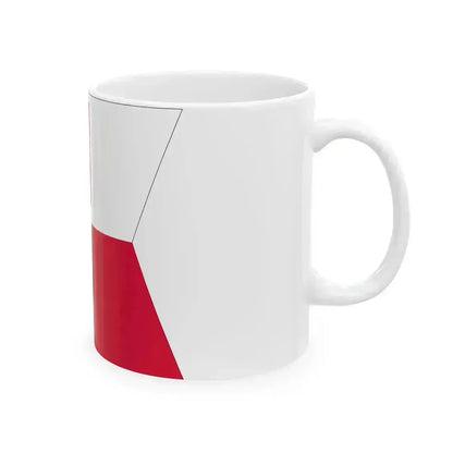 POL Flaga D-ca MW (Poland) White Coffee Mug - Go Mug Yourself