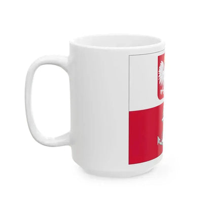 POL Flaga D-ca MW (Poland) White Coffee Mug - Go Mug Yourself