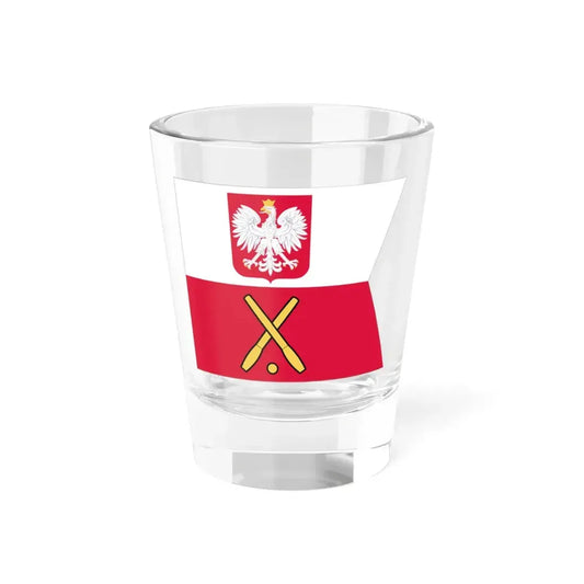 POL Flaga Generał (Poland) Shot Glass 1.5oz 1.5oz - Go Mug Yourself