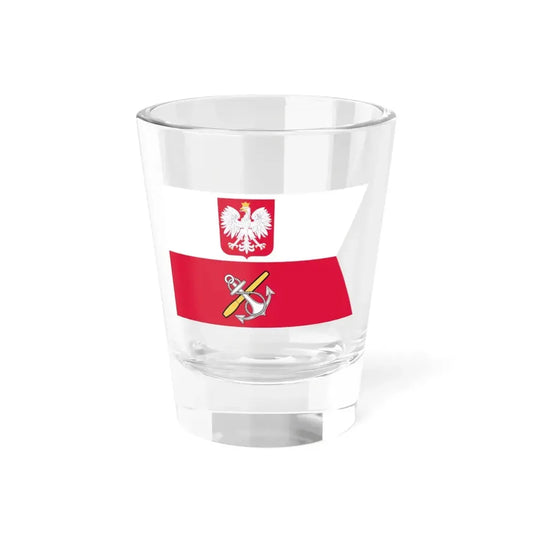 POL Flaga MON (Poland) Shot Glass 1.5oz 1.5oz - Go Mug Yourself