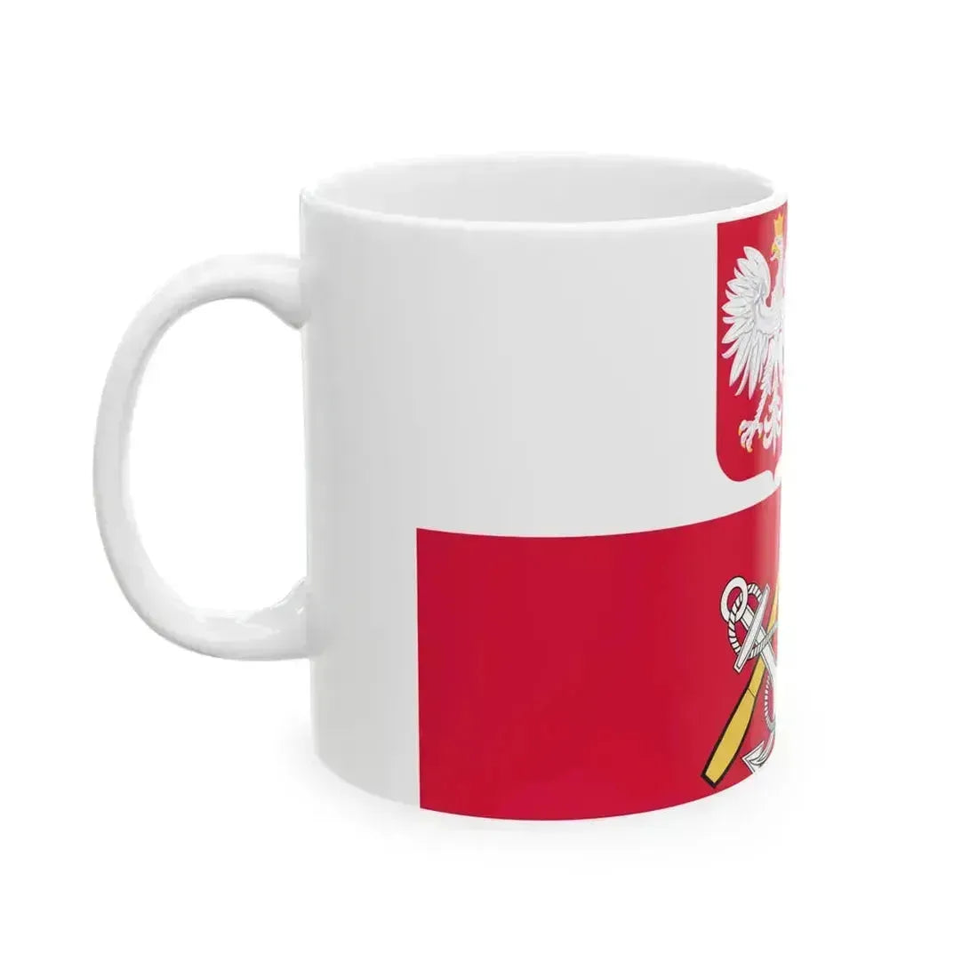 POL Flaga MON (Poland) White Coffee Mug - Go Mug Yourself