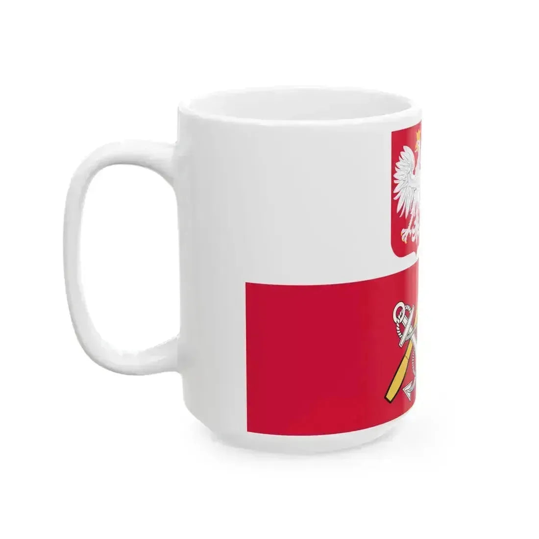 POL Flaga MON (Poland) White Coffee Mug - Go Mug Yourself