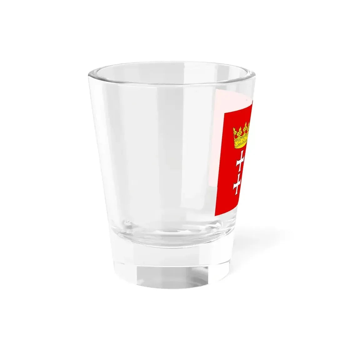 POL Gdansk flag (Poland) Shot Glass 1.5oz - Go Mug Yourself