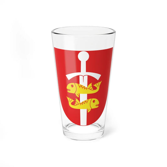 POL Gdynia COA (Poland) (Coat of Arms) Pint Glass 16oz 16oz - Go Mug Yourself