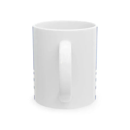 POL Gizycko flag old (Poland) White Coffee Mug - Go Mug Yourself