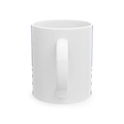 POL Gizycko flag old (Poland) White Coffee Mug - Go Mug Yourself