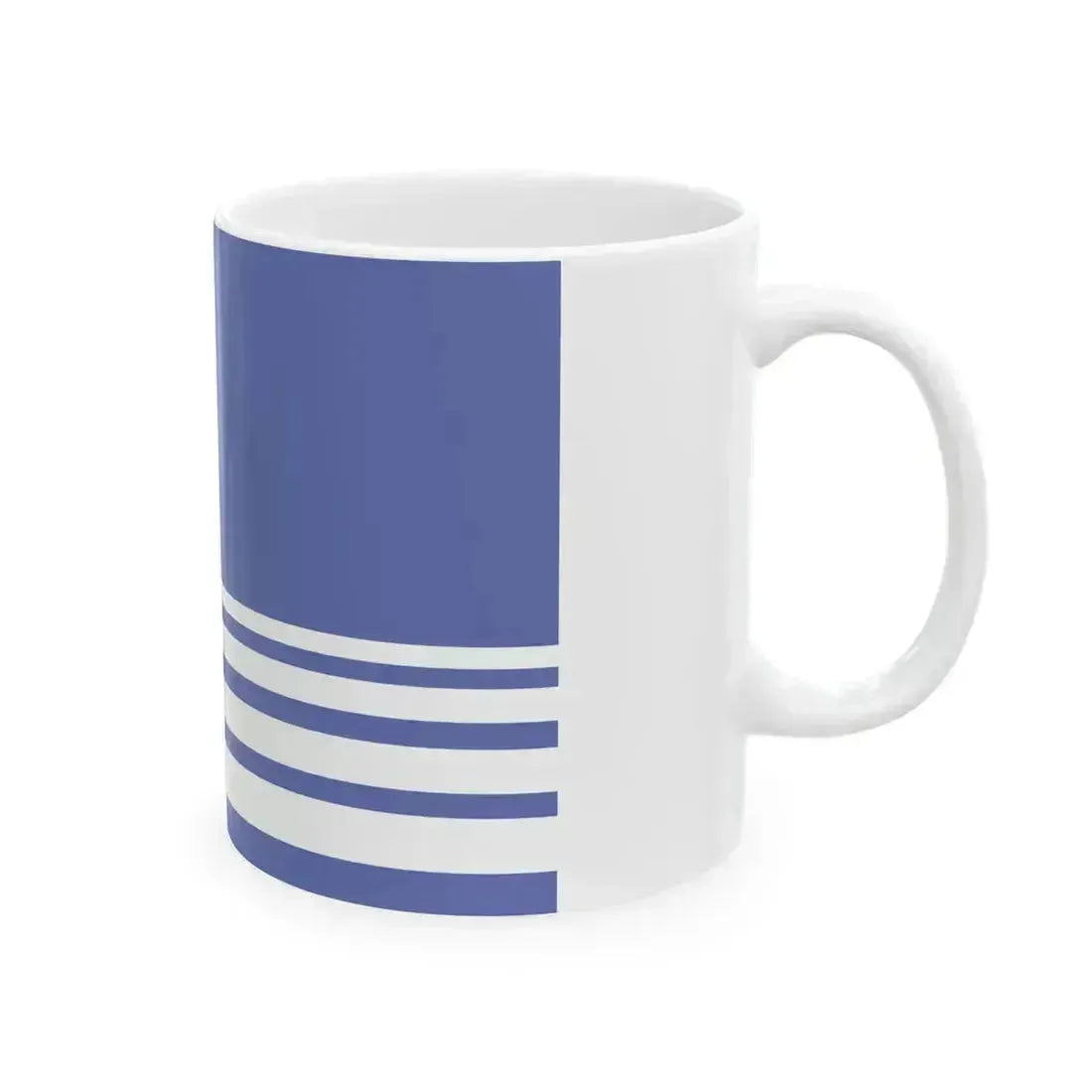 POL Gizycko flag old (Poland) White Coffee Mug - Go Mug Yourself