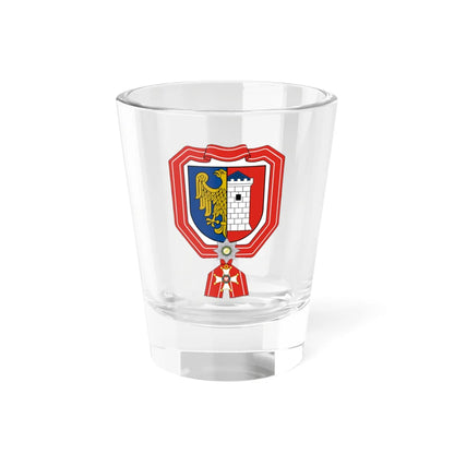 POL Gliwice old COA (Poland) (Coat of Arms) Shot Glass 1.5oz 1.5oz - Go Mug Yourself