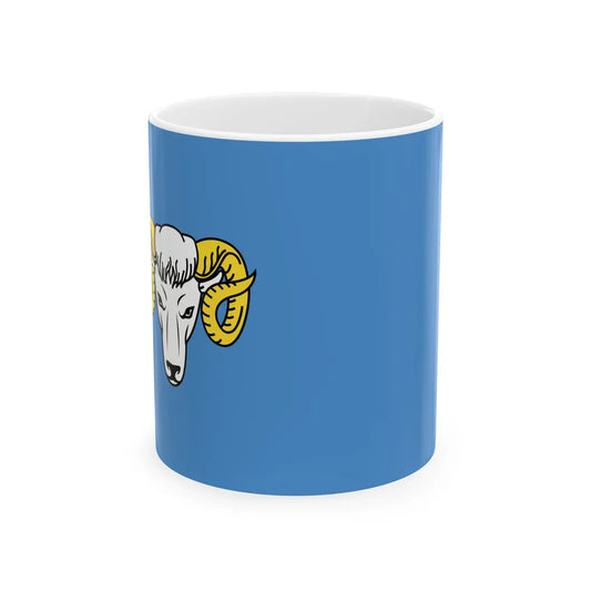 POL gmina Baranow wojewodztwo wielkopolskie flag (Poland) White Coffee Mug 11oz - Go Mug Yourself