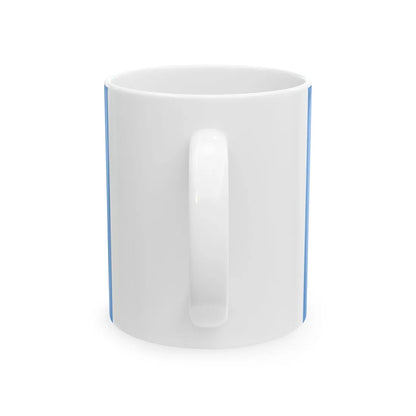 POL gmina Baranow wojewodztwo wielkopolskie flag (Poland) White Coffee Mug - Go Mug Yourself