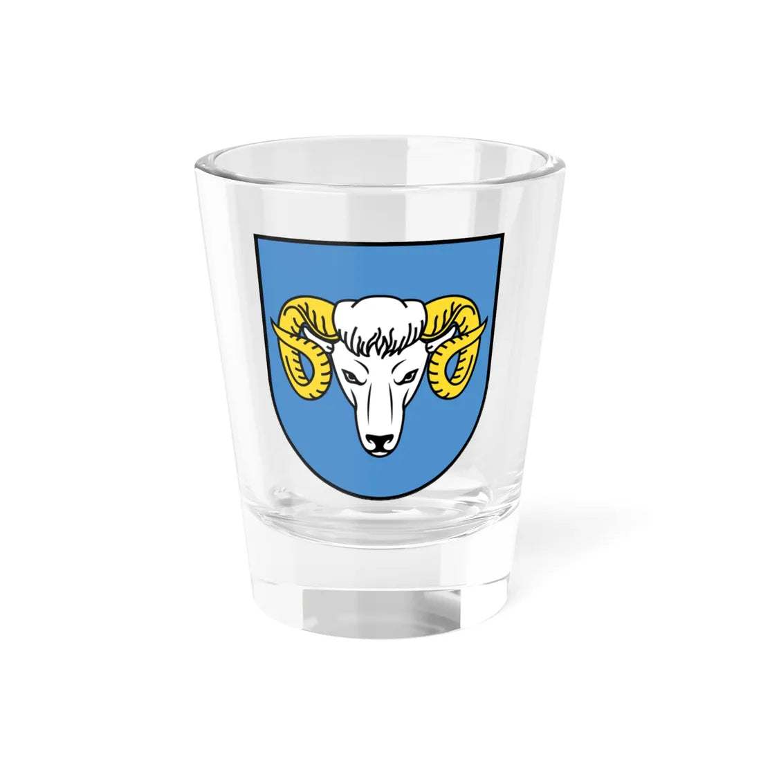POL gmina Baranów województwo wielkopolskie COA (Poland) (Coat of Arms) Shot Glass 1.5oz 1.5oz - Go Mug Yourself