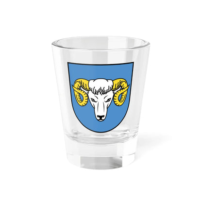 POL gmina Baranów województwo wielkopolskie COA (Poland) (Coat of Arms) Shot Glass 1.5oz 1.5oz - Go Mug Yourself
