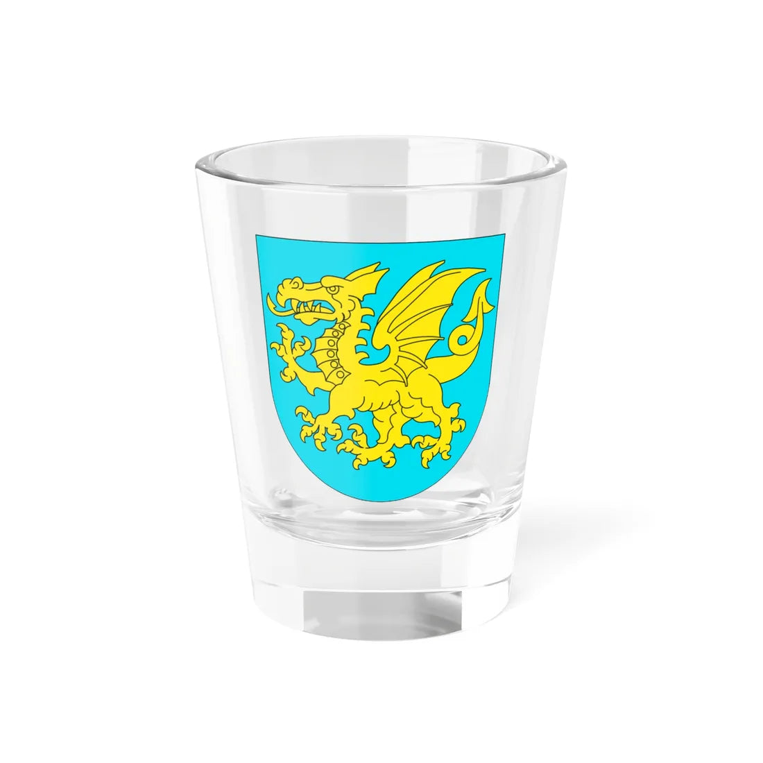 POL gmina Bałtów COA (Poland) (Coat of Arms) Shot Glass 1.5oz 1.5oz - Go Mug Yourself