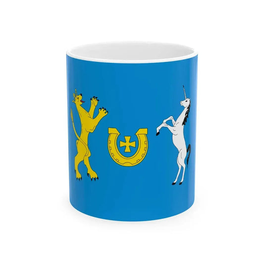 POL gmina Bejsce flag (Poland) White Coffee Mug 11oz - Go Mug Yourself