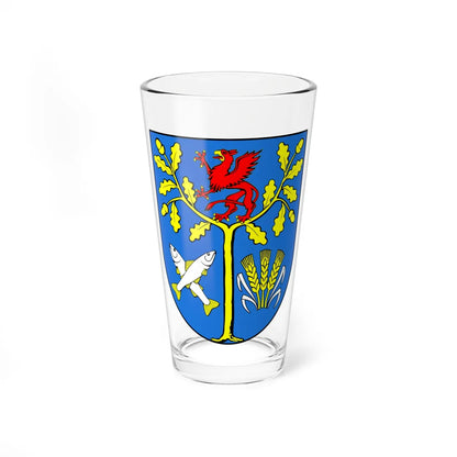 POL gmina Białogard COA (Poland) (Coat of Arms) Pint Glass 16oz 16oz - Go Mug Yourself