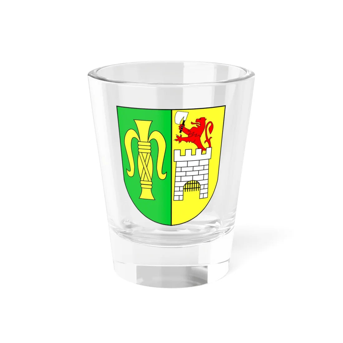 POL gmina Białołęka COA (Poland) (Coat of Arms) Shot Glass 1.5oz 1.5oz - Go Mug Yourself