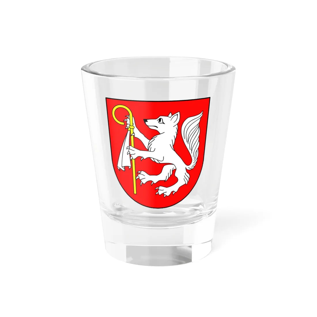 POL gmina Bielice COA (Poland) (Coat of Arms) Shot Glass 1.5oz - Go Mug Yourself