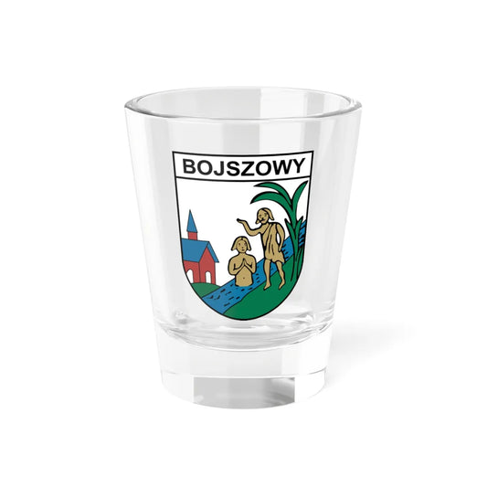 POL gmina Bojszowy COA (Poland) (Coat of Arms) Shot Glass 1.5oz 1.5oz - Go Mug Yourself