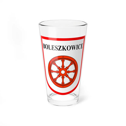 POL gmina Boleszkowice COA (Poland) (Coat of Arms) Pint Glass 16oz 16oz - Go Mug Yourself