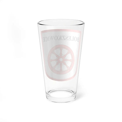 POL gmina Boleszkowice COA (Poland) (Coat of Arms) Pint Glass 16oz - Go Mug Yourself