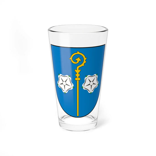 POL gmina Borzęcin COA (Poland) (Coat of Arms) Pint Glass 16oz 16oz - Go Mug Yourself