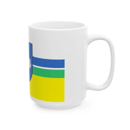 POL gmina Borzecin flag (Poland) White Coffee Mug - Go Mug Yourself