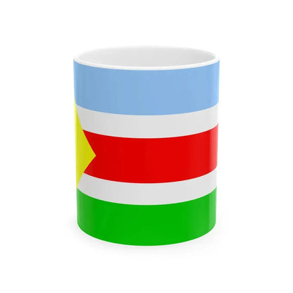 POL gmina Bralin flag (Poland) White Coffee Mug 11oz - Go Mug Yourself