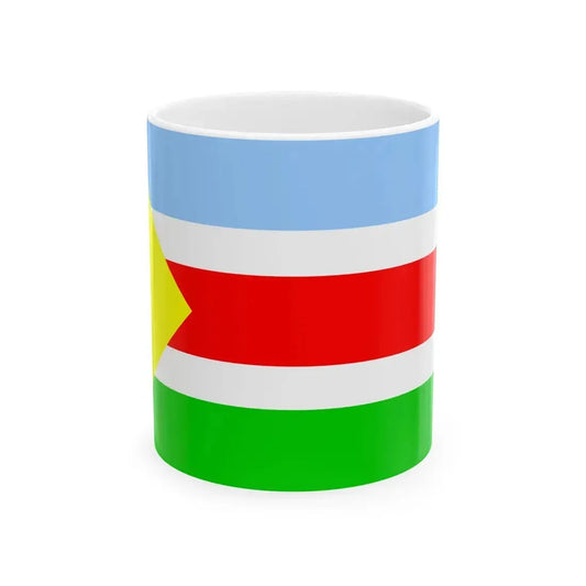 POL gmina Bralin flag (Poland) White Coffee Mug 11oz - Go Mug Yourself