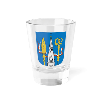 POL gmina Branice COA (Poland) (Coat of Arms) Shot Glass 1.5oz 1.5oz - Go Mug Yourself