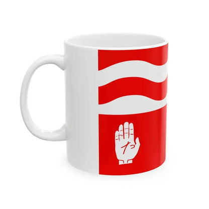 POL gmina Brodnica flag (Poland) White Coffee Mug - Go Mug Yourself