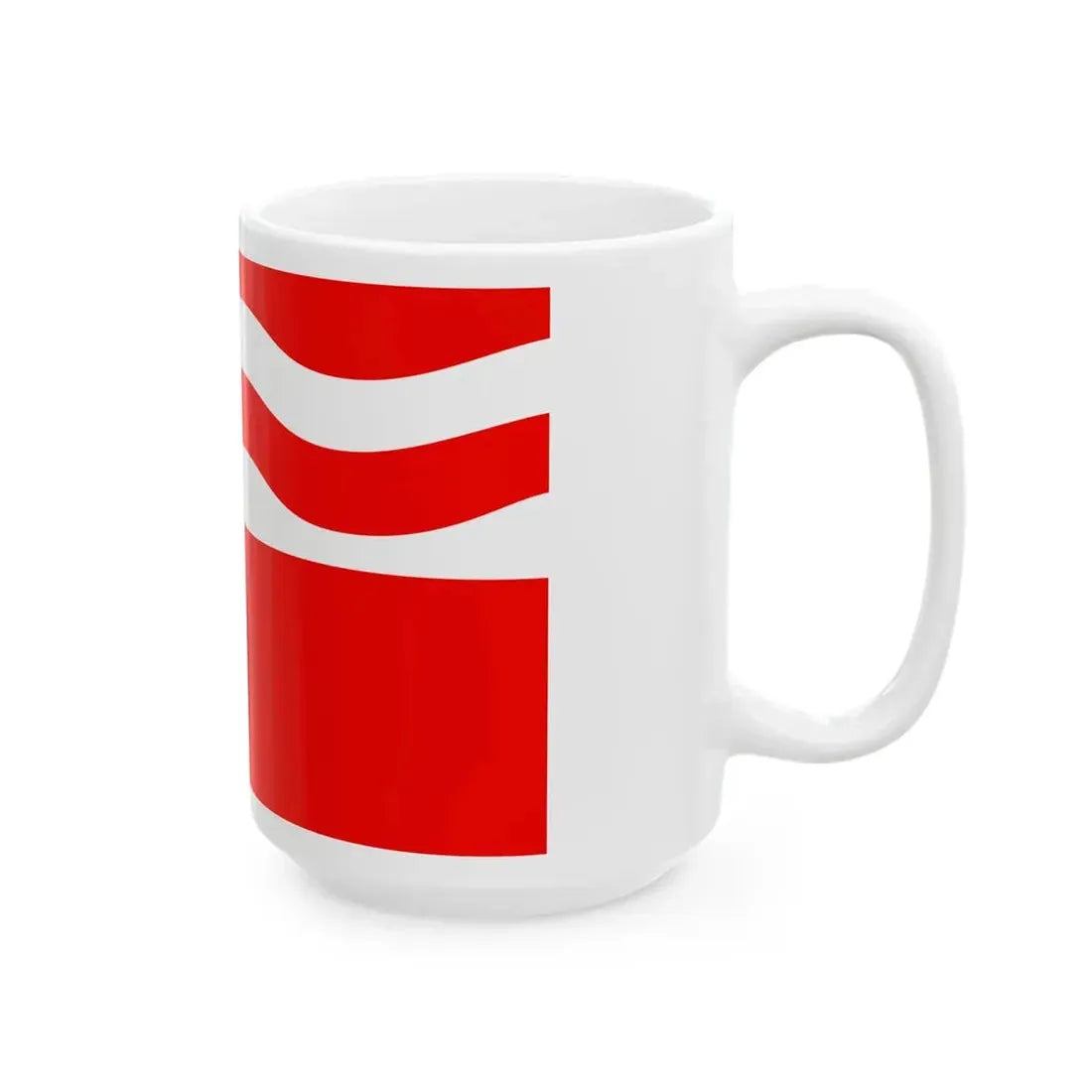 POL gmina Brodnica flag (Poland) White Coffee Mug - Go Mug Yourself