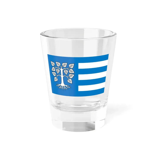 POL gmina Brzezno flag (Poland) Shot Glass 1.5oz 1.5oz - Go Mug Yourself