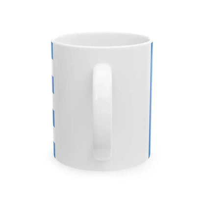 POL gmina Brzezno flag (Poland) White Coffee Mug - Go Mug Yourself