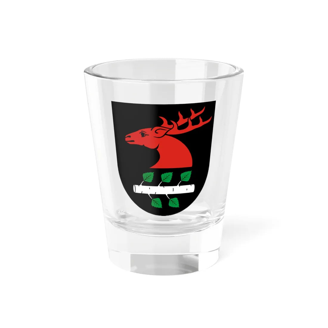 POL gmina Brzozie COA (Poland) (Coat of Arms) Shot Glass 1.5oz 1.5oz - Go Mug Yourself