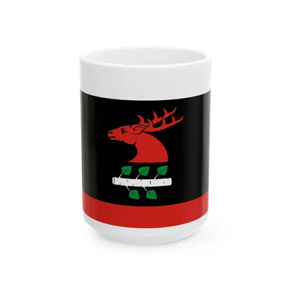 POL gmina Brzozie flag (Poland) White Coffee Mug 15oz - Go Mug Yourself