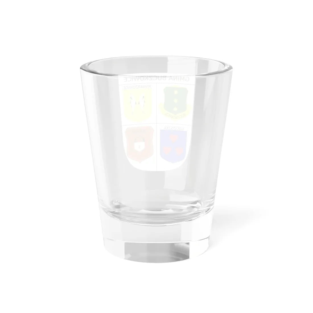 POL Gmina Buczkowice COA (Poland) (Coat of Arms) Shot Glass 1.5oz - Go Mug Yourself