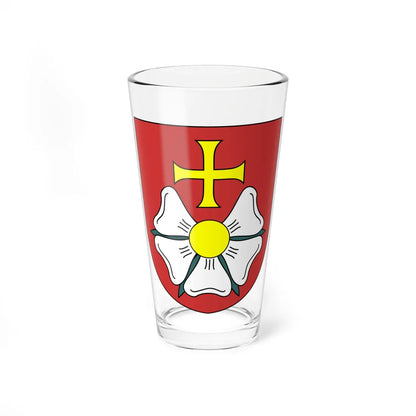 POL gmina Burzenin COA (Poland) (Coat of Arms) Pint Glass 16oz 16oz - Go Mug Yourself