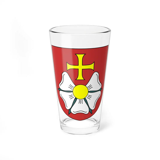 POL gmina Burzenin COA (Poland) (Coat of Arms) Pint Glass 16oz 16oz - Go Mug Yourself