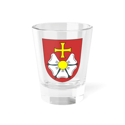 POL gmina Burzenin COA (Poland) (Coat of Arms) Shot Glass 1.5oz 1.5oz - Go Mug Yourself