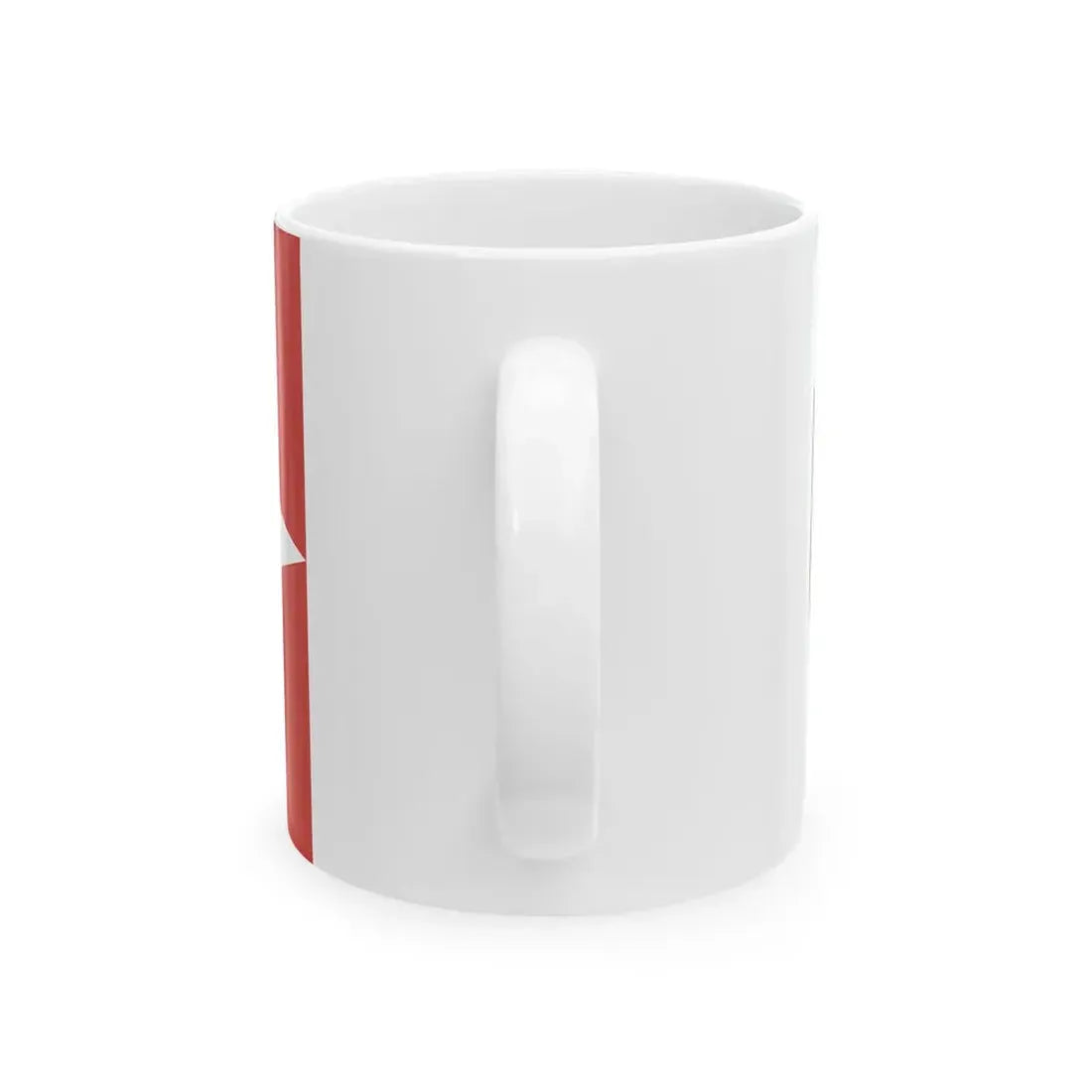 POL gmina Burzenin flag (Poland) White Coffee Mug - Go Mug Yourself