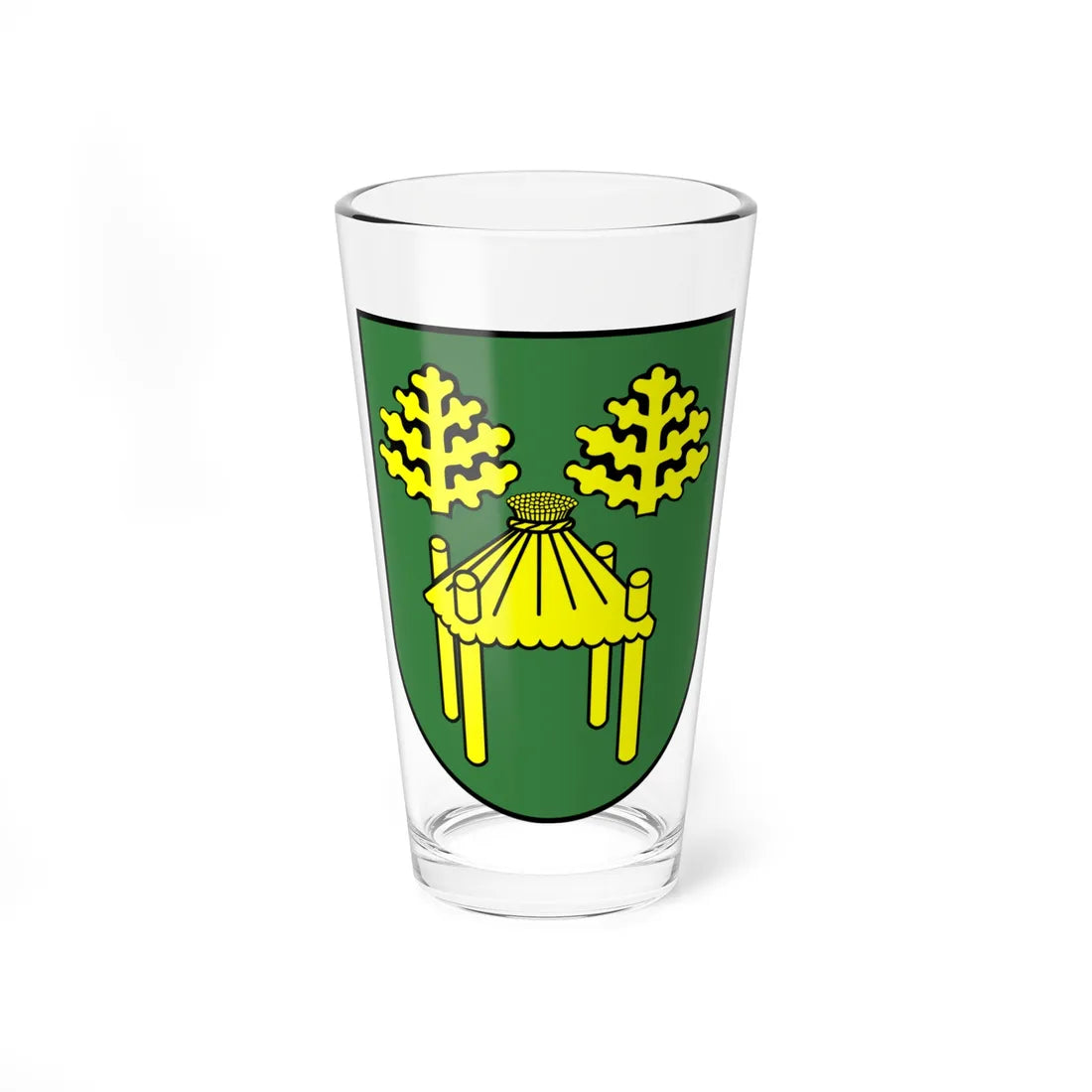 POL gmina Cekcyn COA (Poland) (Coat of Arms) Pint Glass 16oz 16oz - Go Mug Yourself